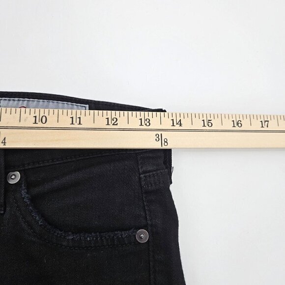 AG Adriano Goldschmied The Legging Ankle Super Skinny Jean Black Women’s Size 25 - Picture 7 of 9